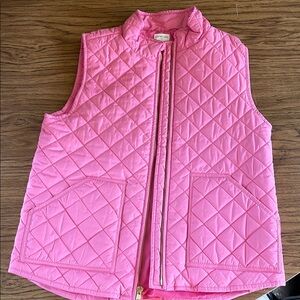 Pink Quilted Kids Vest, Crewcuts, size large
